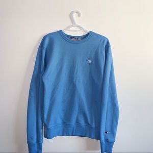 Light Blue Champion Crewneck